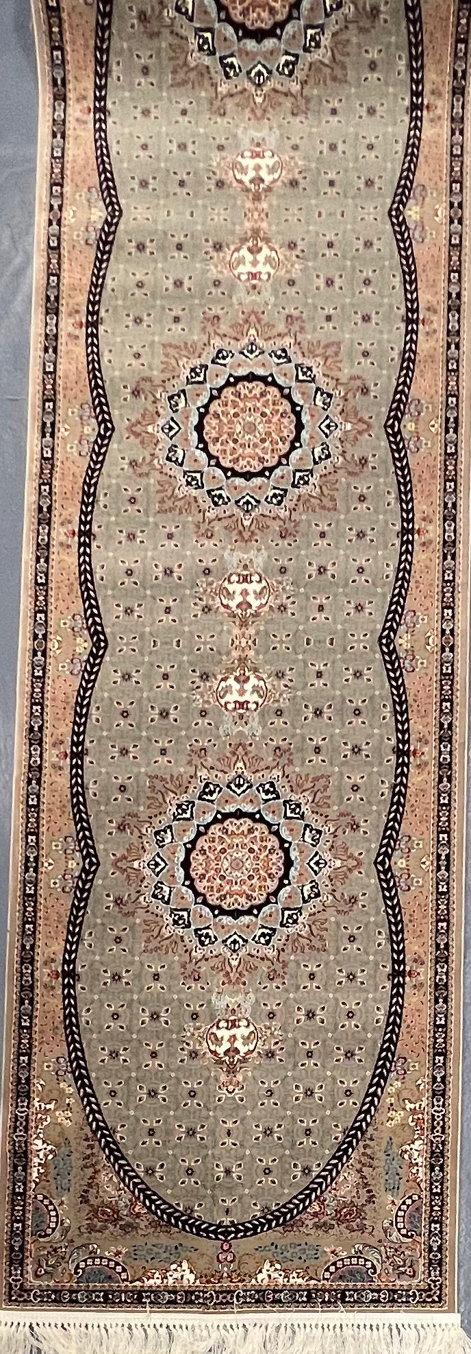 Couloir Kashan – 700 Reeds, 2550 Nœuds - Plusieurs Tailles