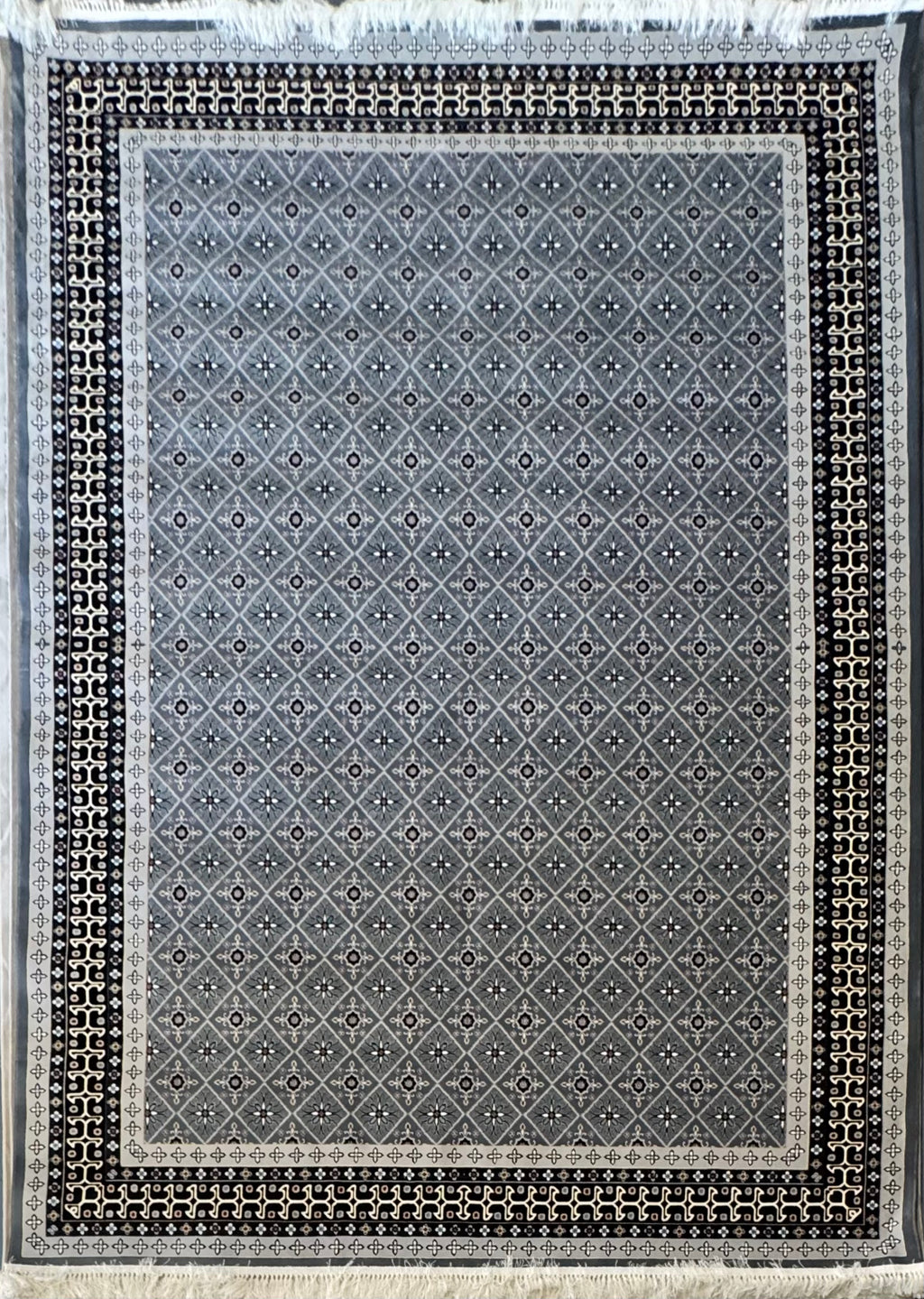 Tapis Parsa Bleu clair – 700 Reeds, 2550 Nœuds - Plusieurs Tailles